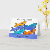 ベトナム語で新年を迎える カード (黄色い花)