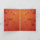 ベトナム語のテート2020の金ゴールド飾あいさつしC シーズンカード (内部)