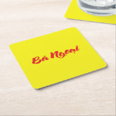 ベトナム語（母方）祖母 – Ba Ngoi ạ スクエアペーパーコースター (アングル)