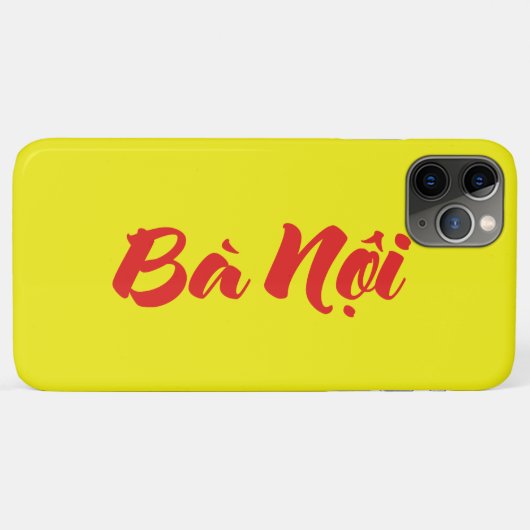ベトナム語(父方)祖母 – バộニ Case-Mate iPhoneケース (裏面(横))
