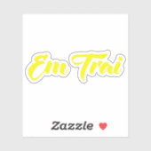 ベトナム語（若い）ブラザー – Em Trai ～ế Ting Vitệ シール (シート)