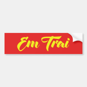 ベトナム語(若い)ブラザー – Em Trai ~ế Ting Vitệ バンパーステッカー