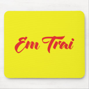 ベトナム語(若い)ブラザー – Em Trai ~ế Ting Vitệ マウスパッド