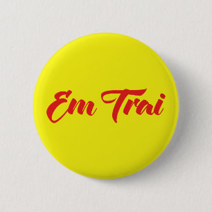 ベトナム語(若い)ブラザー – Em Trai ~ế Ting Vitệ 缶バッジ