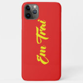 ベトナム語(若い)ブラザー – Em Trai ~ế Ting Vitệ Case-Mate iPhoneケース (裏面)