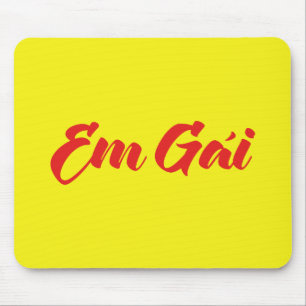 ベトナム語(若い)姉妹 – Em Gai ~ế Ting Vitệ マウスパッド