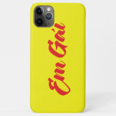 ベトナム語(若い)姉妹 – Em Gai ~ế Ting Vitệ Case-Mate iPhoneケース (裏面)