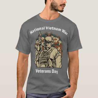 ベトナム軍隊ベトナム戦争退役軍人の日 Tシャツ