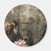 ベトナム退役軍人の献上品 マグネット (正面)