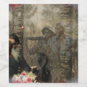 ベトナム退役軍人の献上品 ワインラベル (シングルラベル)