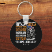 ベトナム退役軍人ザ最高のアメリカ誇りを持ったTシャツ キーホルダー (正面)