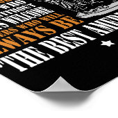 ベトナム退役軍人ザ最高のアメリカ誇りを持ったTシャツ ポスター (角)