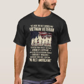ベトナム退役軍人ザ最高の・アメリカ誇りを持った Tシャツ (正面)