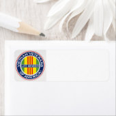 ベトナム退役軍人ズオブアメリカLife Member Labels ラベル (インサイチュ)