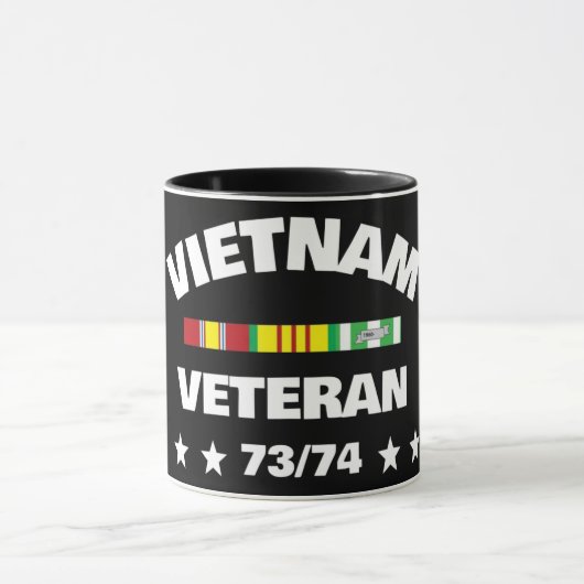 ベトナム退役軍人ツアー関税73-74コーヒー マグカップ (中央)