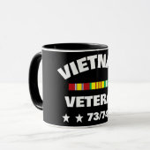 ベトナム退役軍人ツアー関税73-74コーヒー マグカップ (正面左)