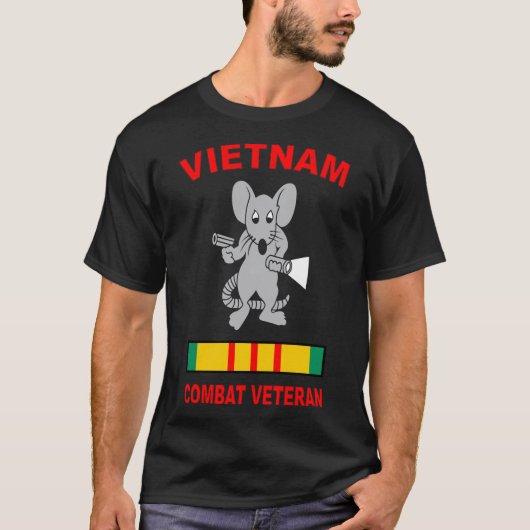ベトナム退役軍人トンネルラット Tシャツ (正面)