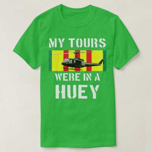 ベトナム退役軍人ベトナム退役軍人UH-1ヘイヘリコプト Tシャツ (デザイン正面)