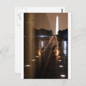 ベトナム退役軍人メモリアルウォール写真 ポストカード (正面/裏面)