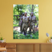 ベトナム退役軍人メモリアル兵 キャンバスプリント (インサイチュ (リビング))