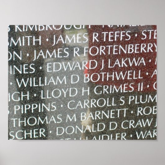 ベトナム退役軍人メモリアル壁ポスター ポスター (正面)