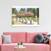 ベトナム退役軍人メモリアル キャンバスプリント (インサイチュ (リビング))