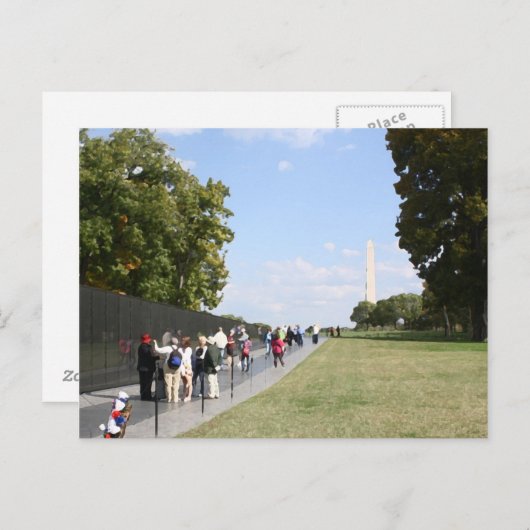 ベトナム退役軍人メモリアル ポストカード (正面/裏面)