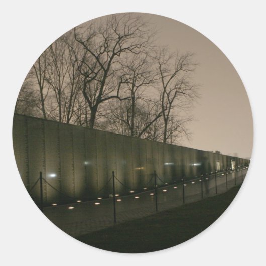 ベトナム退役軍人メモリアル ラウンドシール (正面)