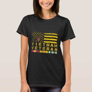 ベトナム退役軍人動揺してアメリカ国旗178 Tシャツ
