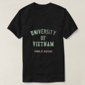 ベトナム退役軍人大学ベトナムスクール Tシャツ (デザイン正面)