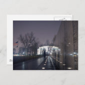 ベトナム退役軍人記念碑リンカーン記念碑 ポストカード (正面/裏面)