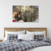 ベトナム退役軍人 キャンバスプリント (インサイチュ (寝室))