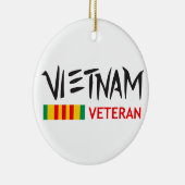 ベトナム退役軍人 セラミックオーナメント (右)