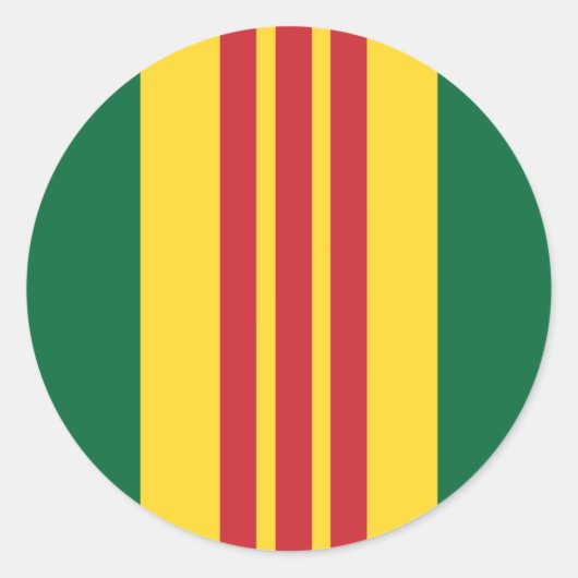 ベトナム退役軍人 ラウンドシール (正面)