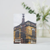 ベトナム通りスパゲティ日付ポストカード ポストカード (スタンド正面)