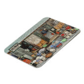 ベトナム通りライフ、カスタマイズ可能な日付 マグネット (左側)