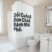 ベトナム通り食品 シャワーカーテン (インサイチュ)