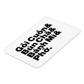 ベトナム通り食品 マグネット (左側)