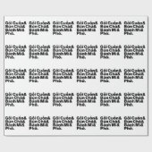 ベトナム通り食品 ラッピングペーパー (フラット)