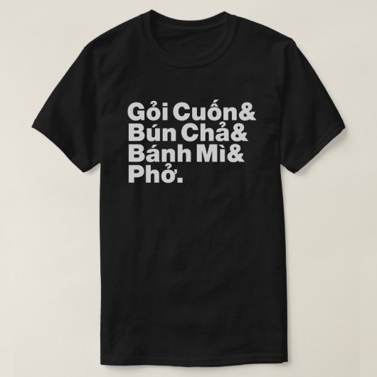 ベトナム通り食品 Tシャツ (デザイン正面)