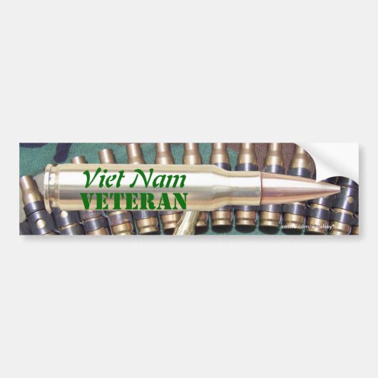ベトナム陸軍は海兵隊の海軍の空軍 バンパーステッカー (正面)