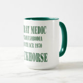 ベトナム1970年戦闘の医者 マグカップ (正面右)