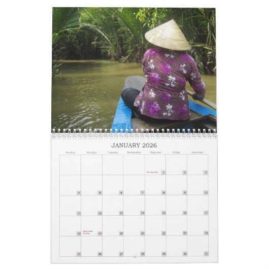 ベトナム2012のカレンダー カレンダー (1月 2026)