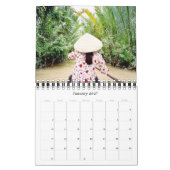 ベトナム2026 カレンダー (1月 2027)