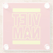 ベトナム ガラスコースター (裏面)