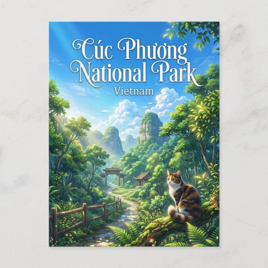 ベトナム クックフォン国立公園 ポストカード (正面)