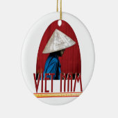 ベトナム セラミックオーナメント (右)