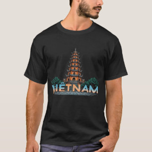 ベトナム チエン・ムー寺 Tシャツ