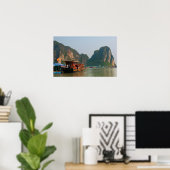 ベトナム、ハロン湾 ポスター (ホームオフィス)