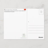 ベトナム ハロン湾 旅行 ポストカード ポストカード (裏面)